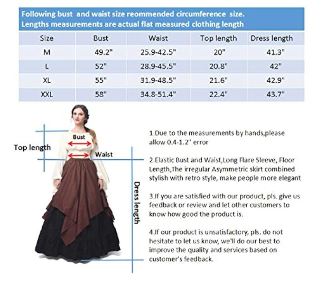 Disfraces Disfraz victoriano medieval para mujer