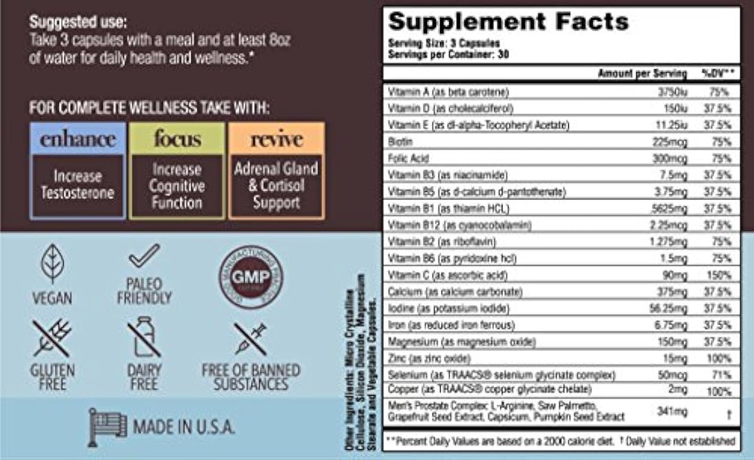 LERAMED - Capsulas de vitaminas