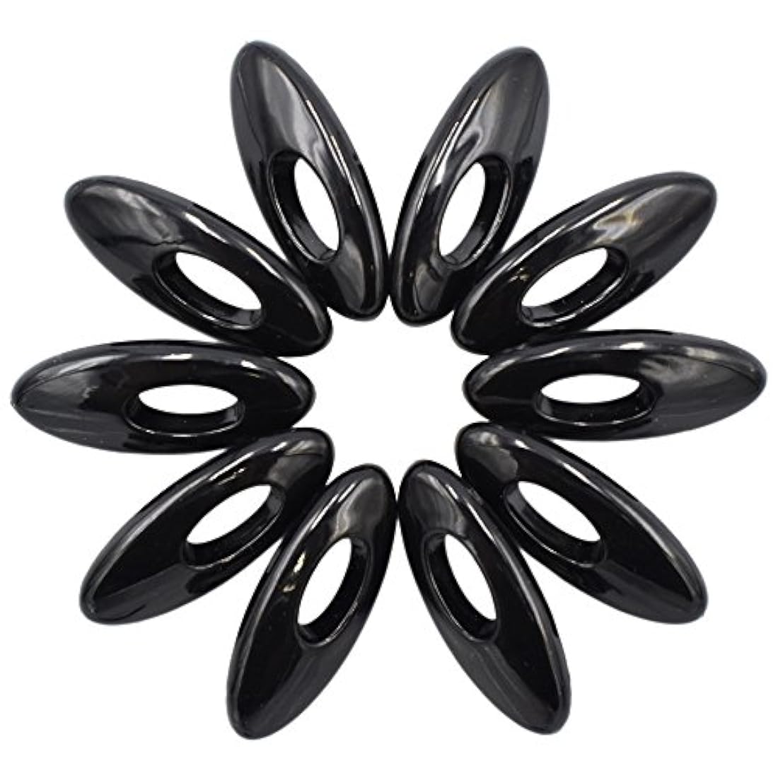 Negro Hijab Sari pins, conjunto de 30 por Firefly