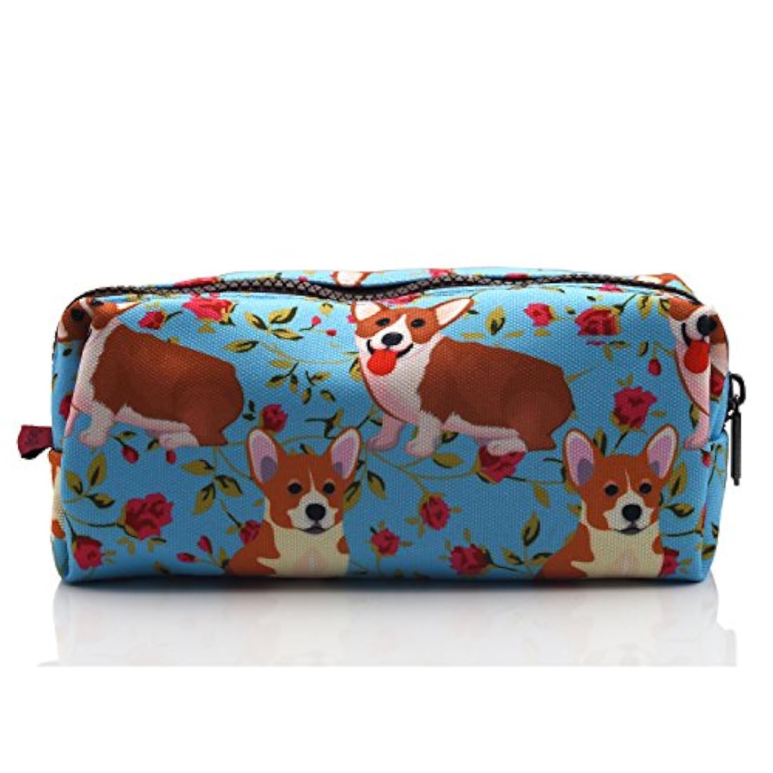 Cartuchera para guardar los colore, diseño de perros.