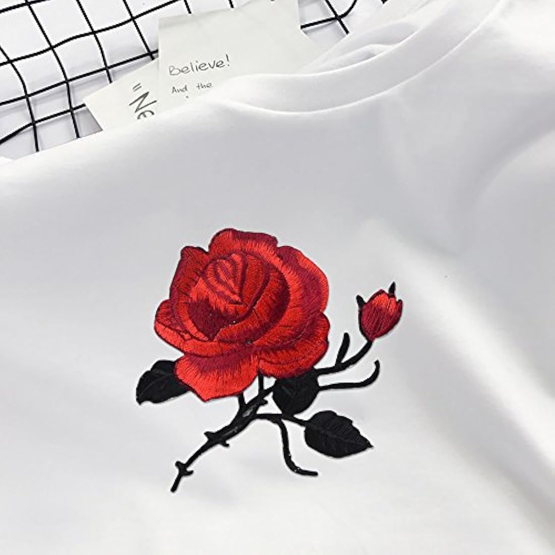 Coopay, 15 parches bordados de Flores y Mariposas