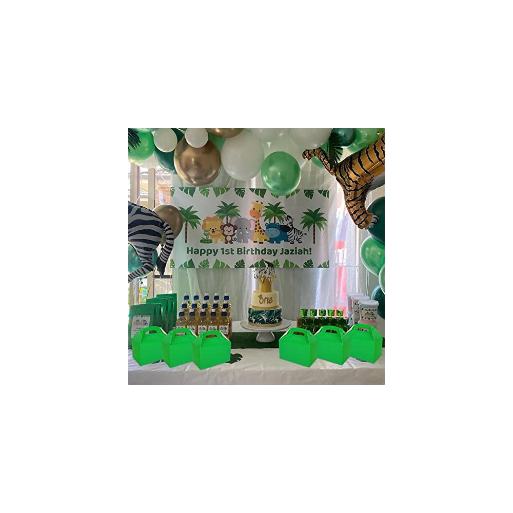 Kits de Decoración de Cajas de regalo para fiestas verdes