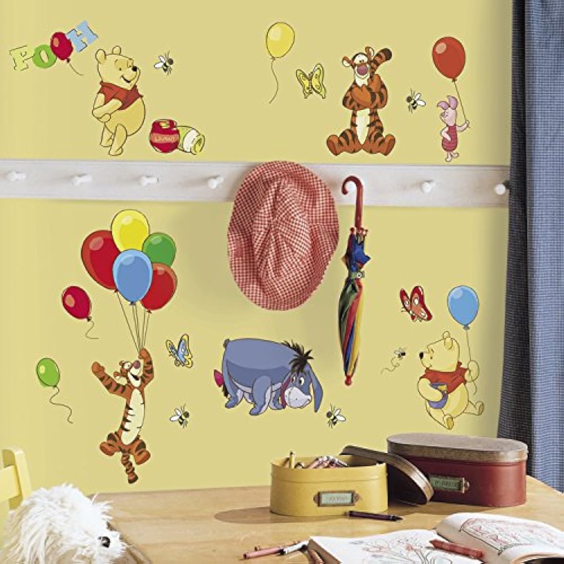 RoomMates - Adhesivo decorativo para pared Winnie The Pooh