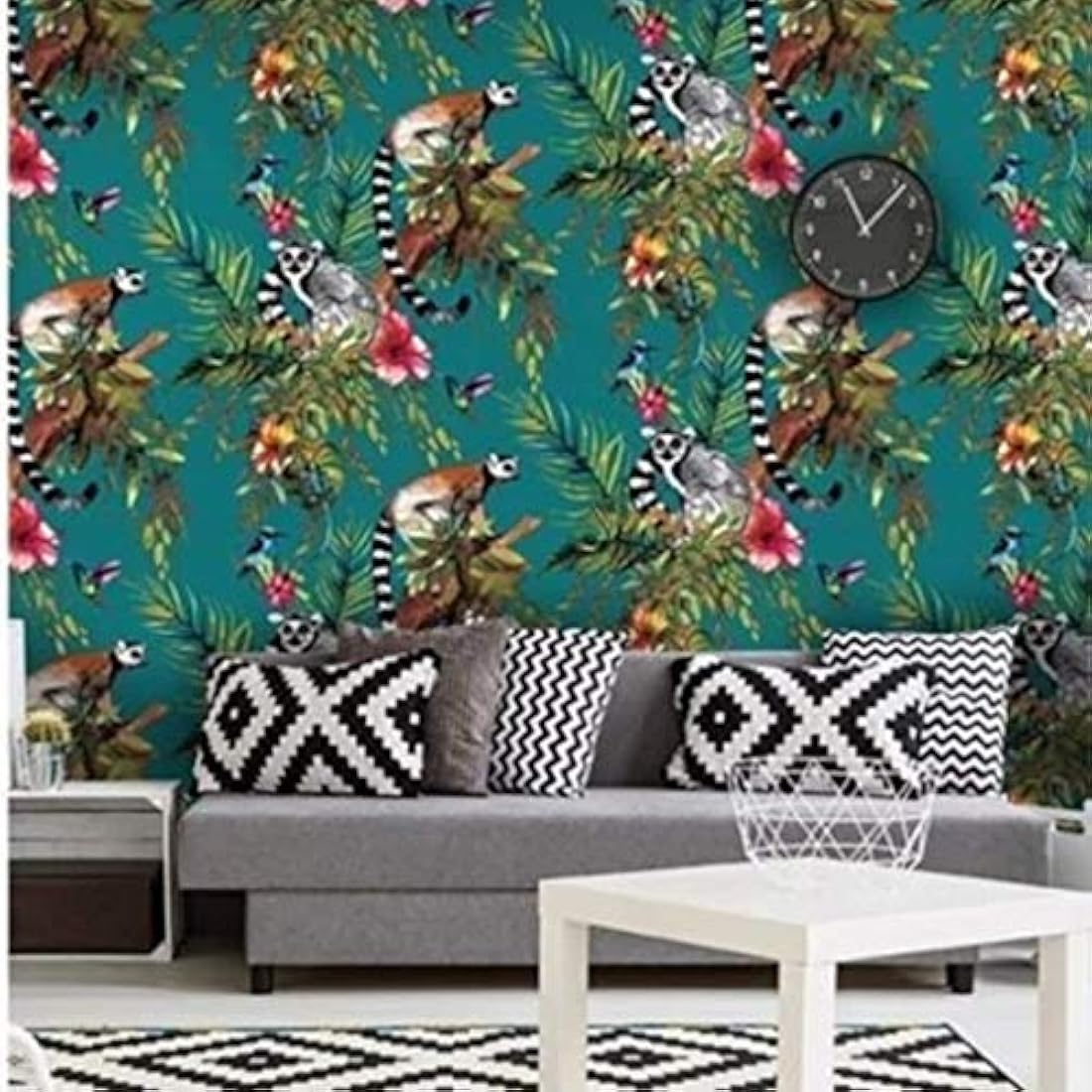 Papel pintado decorativo para pared (33.0 ft x 1.7 ft)