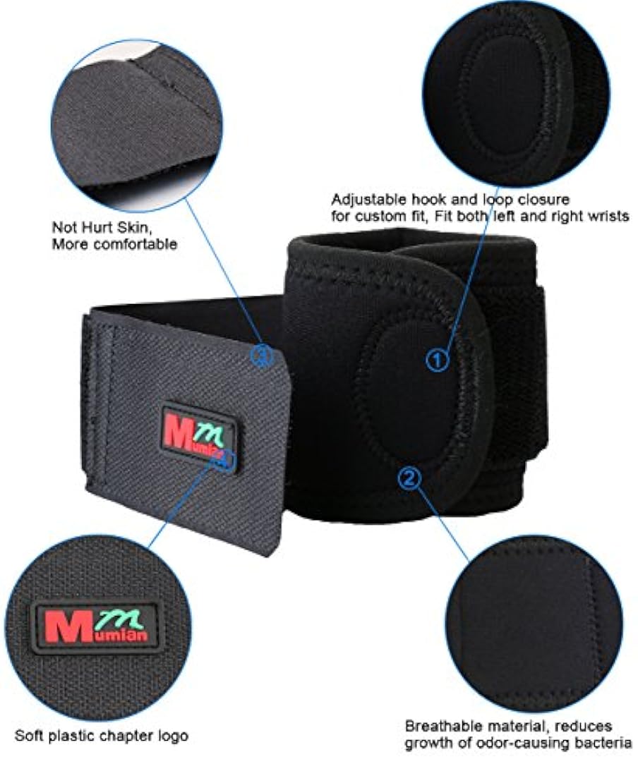 Muñequeras ajustables