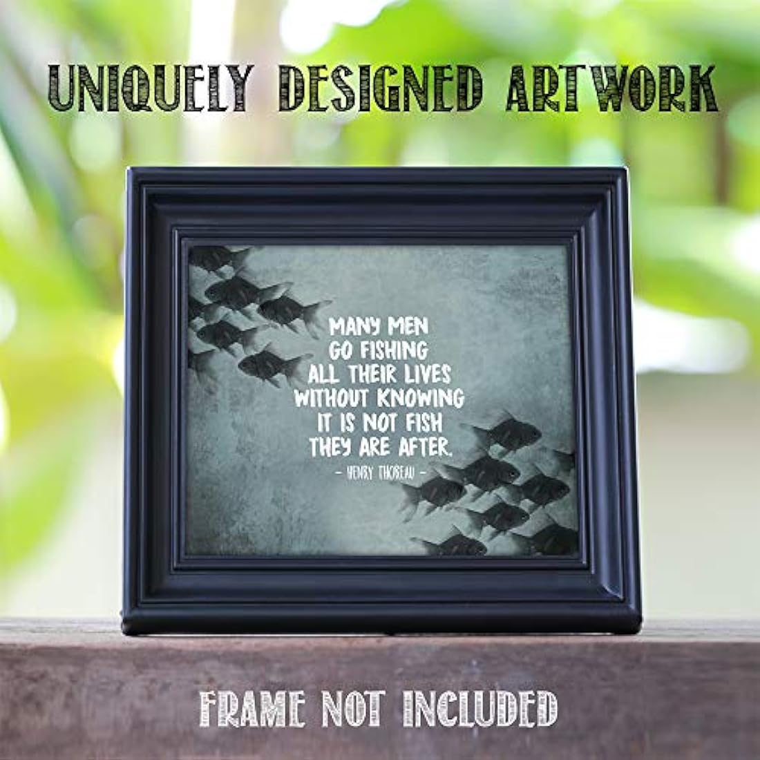 Arte inspirador de la pared impresión sin marco de 11 x 14