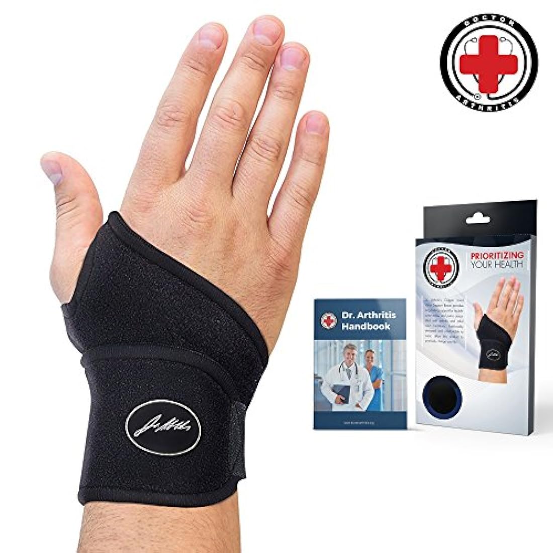 Muñequera forrada de cobre