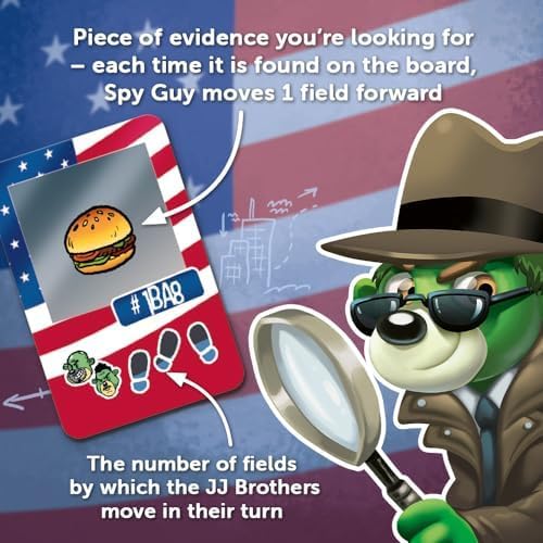 Juego de Mesa Cooperativo Spy Guy USA, Monumentos y Símbolos