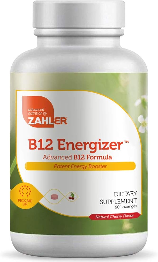 Suplemento Energizador B12 potente energético vitamina B12