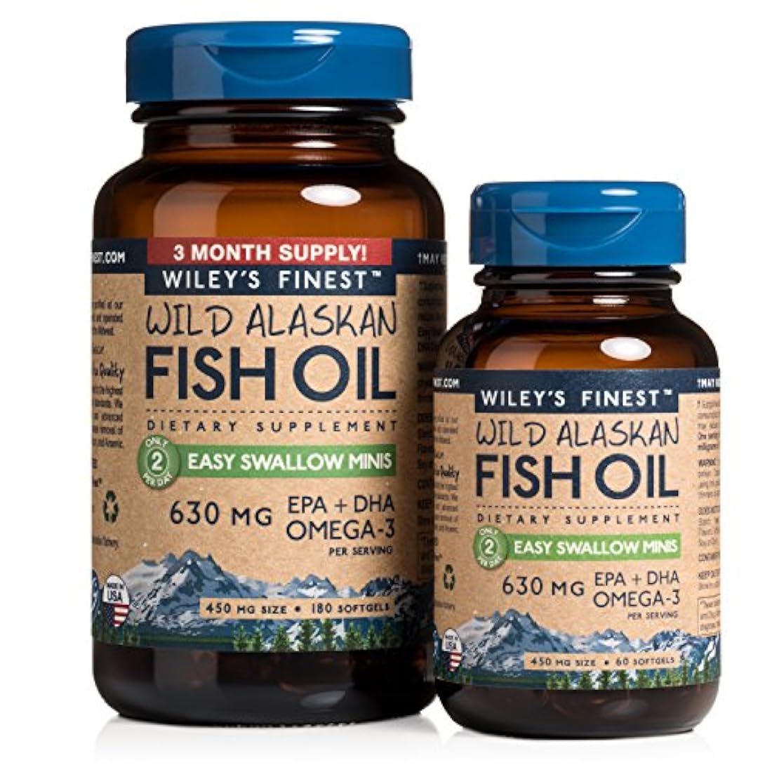 aceite de pescado fácil de tragar