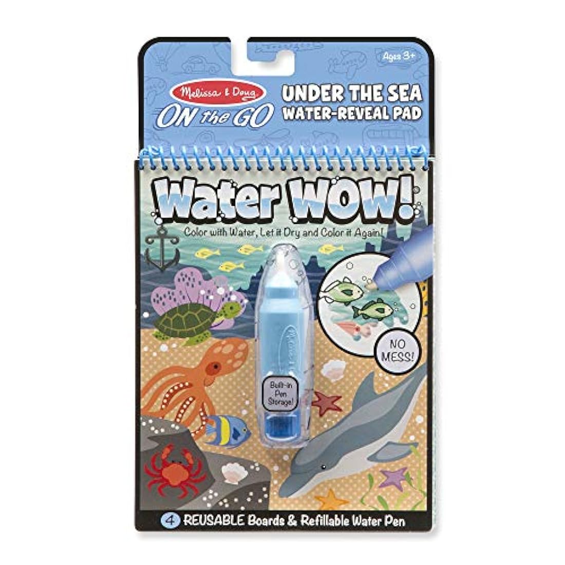 Melissa & Doug ¡wow! Pad revelado bajo el agua de mar