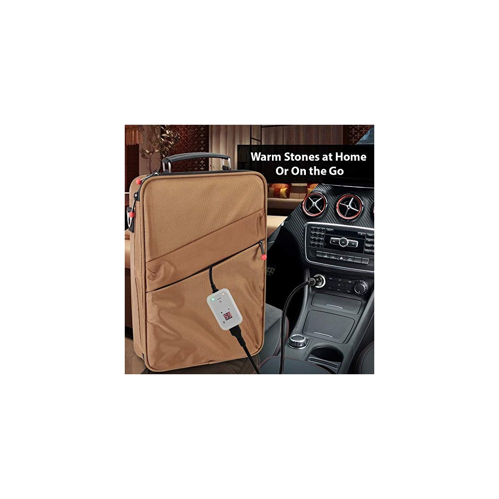 Sistema portátil de masaje con piedras Caliente PSLMSGST40