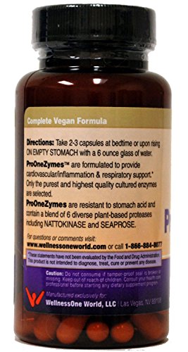 sistémicas proteolíticas Pro-OneZyme con nattoquinasa