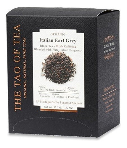 The Tao Of Tea - Bolsitas piramidales italianas Earl Grey