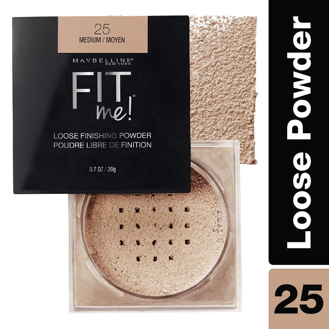 Polvo Suelto Maybelline Fit Me, Acabado y Fijación, 1 Unidad