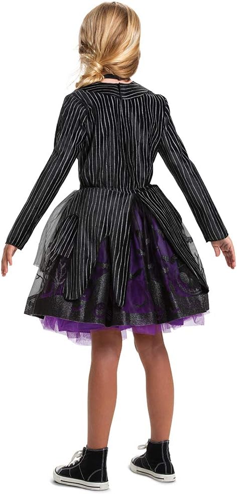 Disfraz Niñas Jack Skellington Tutu Deluxe - Pesadilla Antes de Navidad