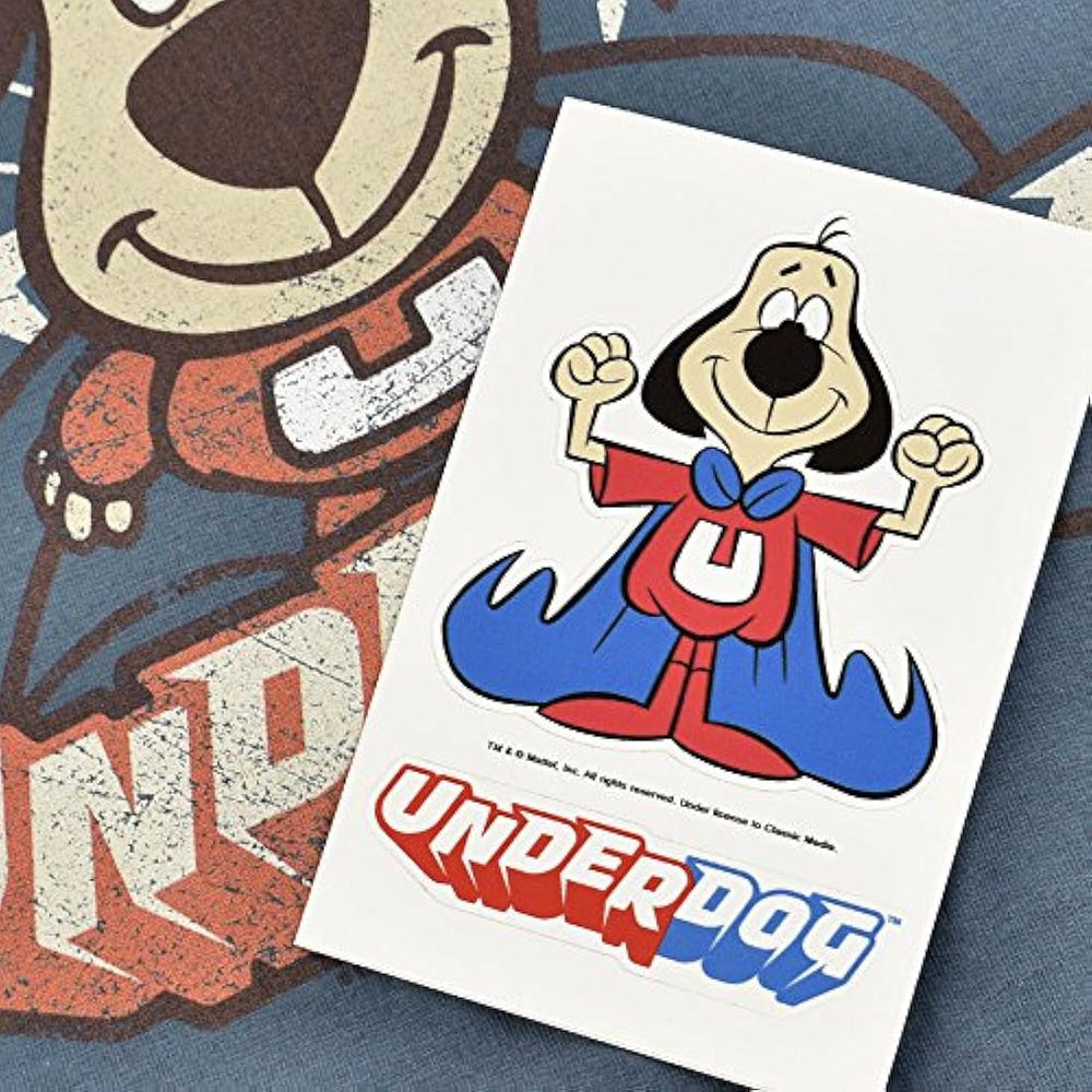 Popfunk Underdog Flying Logo Retro Cartoon T camiseta