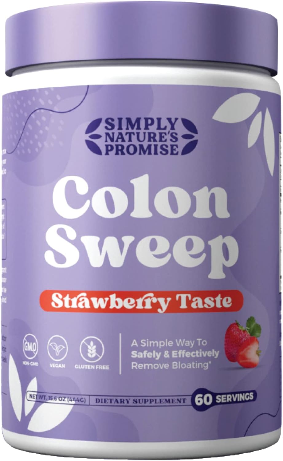 Psyllium Husk Colon Cleanser - ColonSweep - Vegan, 16 OZ