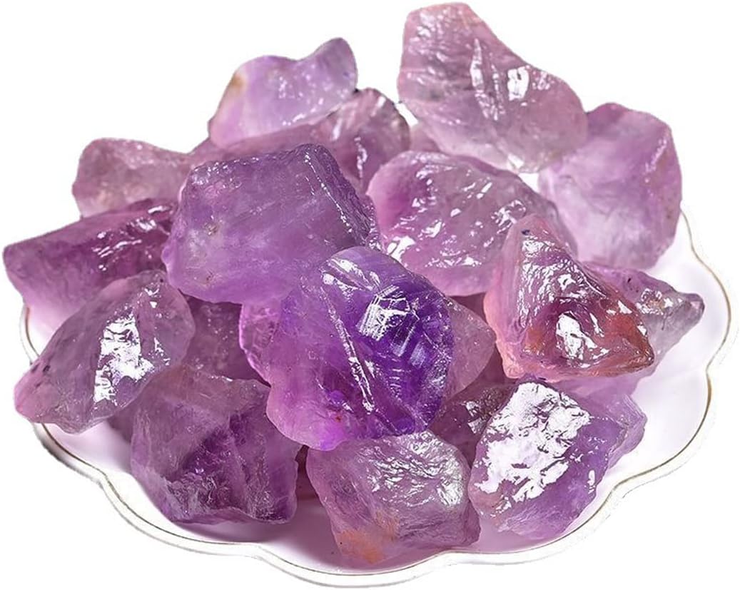 Cristales de Amatista en Bruto, Piedras Naturales para Sanación