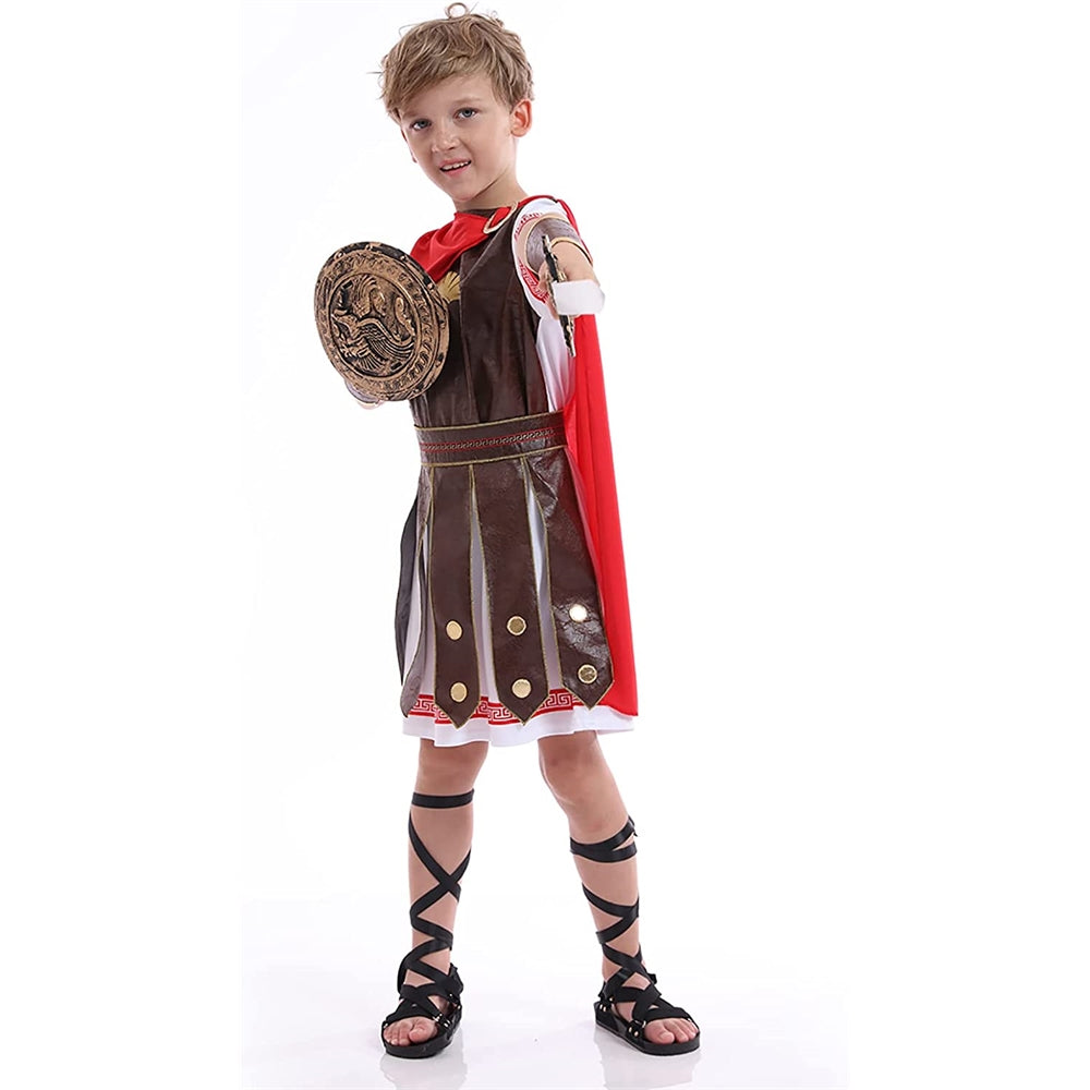 Disfraces de niño de juego de rol de época rojo talla M