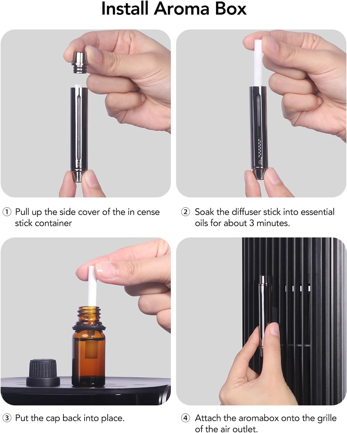 Repuestos Goveelife 24pcs Aromatizantes para Ventiladores H7105