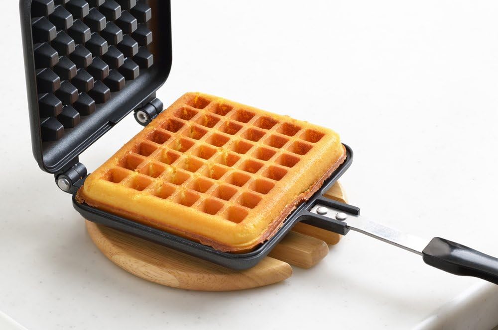 Waffle Maker Yoshikawa SJ2275, Procesado Fluor, Para Gas