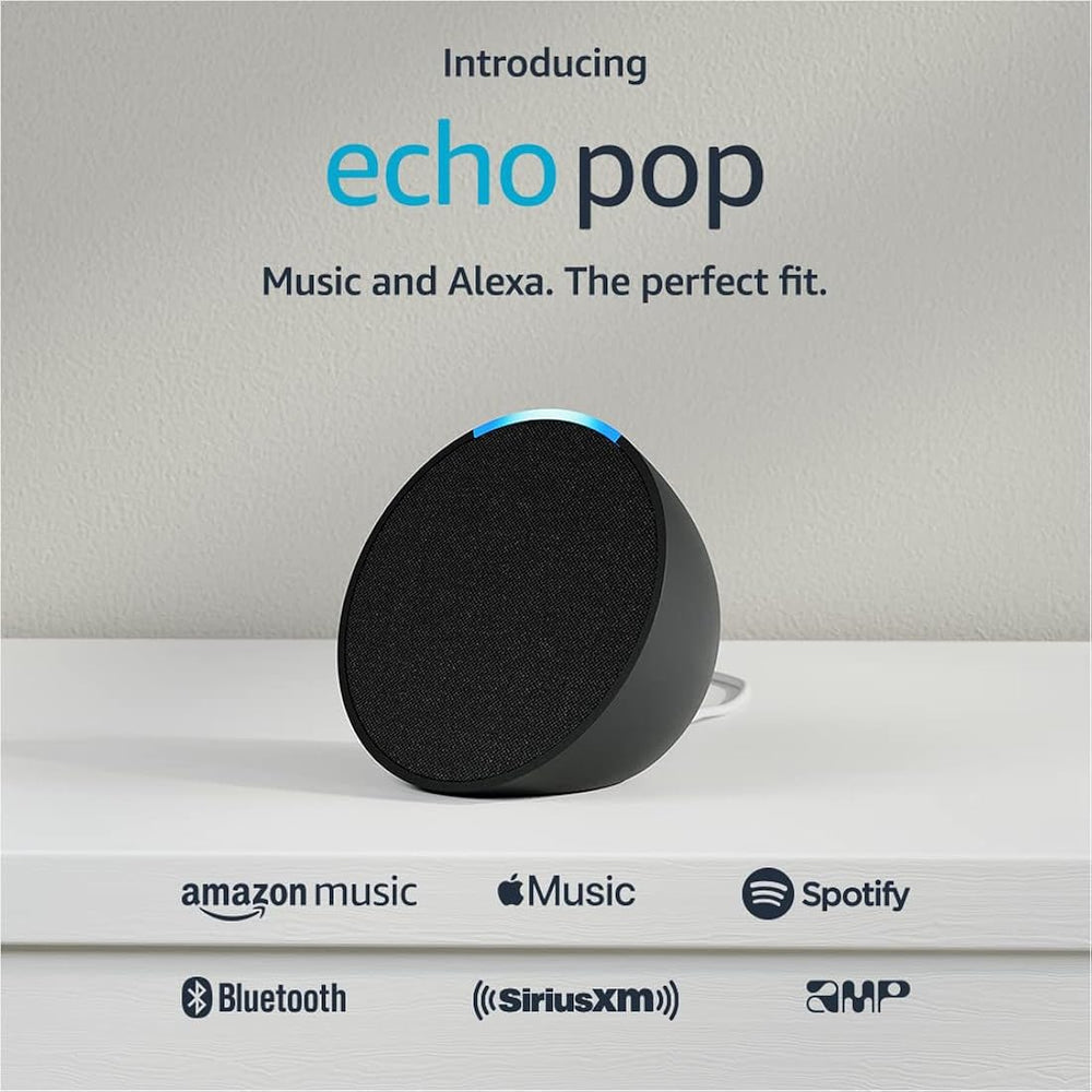 Asistentes Virtuales el Echo Pop Parlante inteligente Alexa