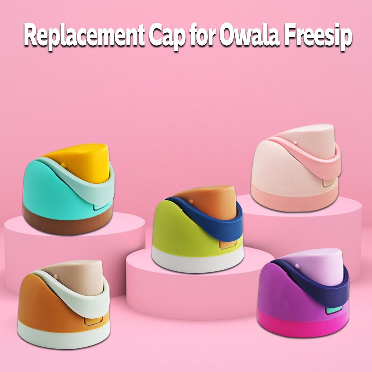 Tapa de Repuesto para Owala Freesip, BPA-Free, Compatible 16-40oz