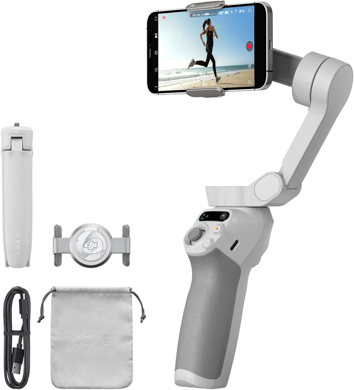 Gimbal DJI Osmo Mobile SE, 3 ejes, portátil, para smartphones