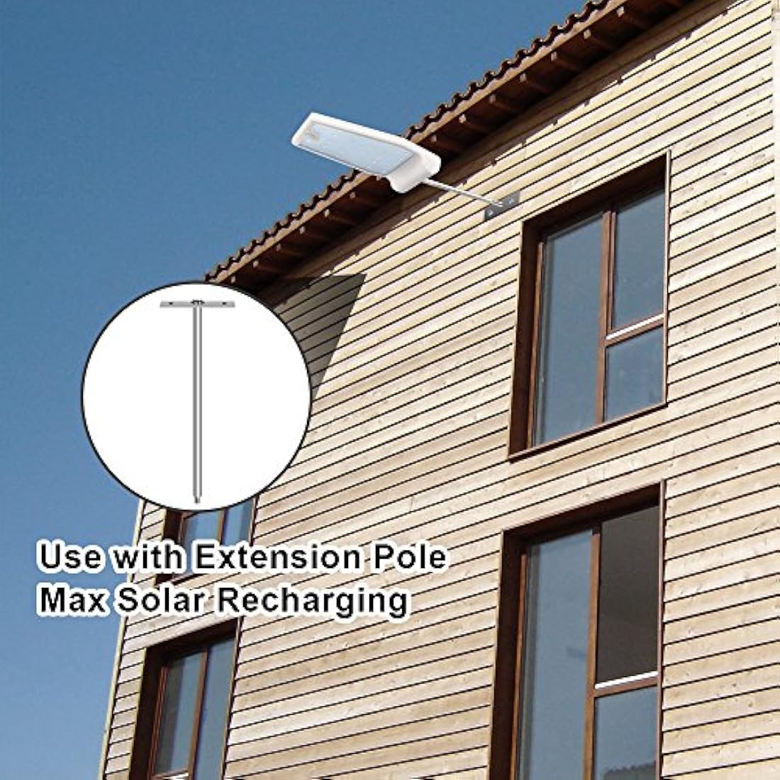 luz solar en pared y canaleta InnoGear