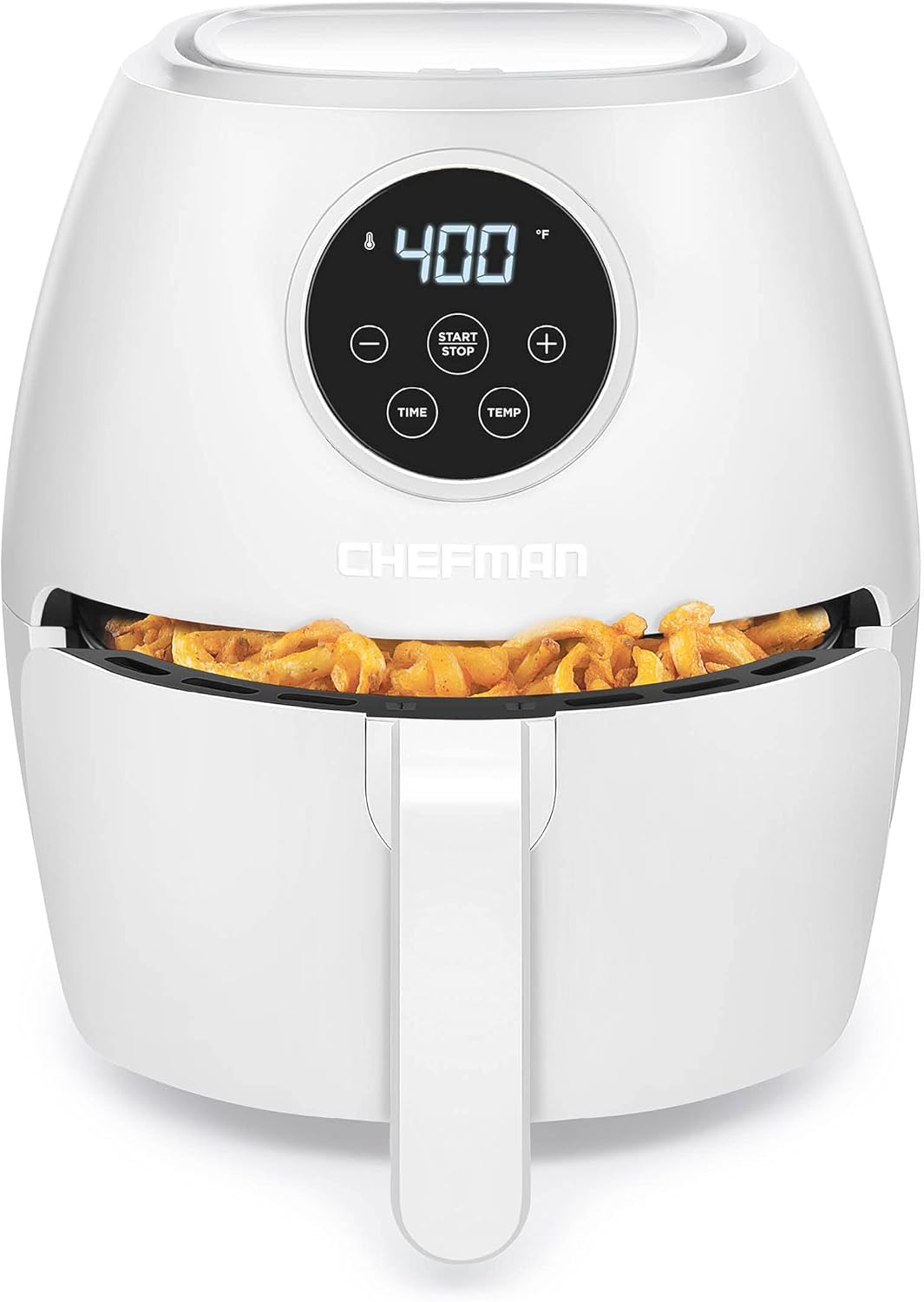 Freidora de aire CHEFMAN 3.7 Qt, digital, fácil de usar, BPA-free