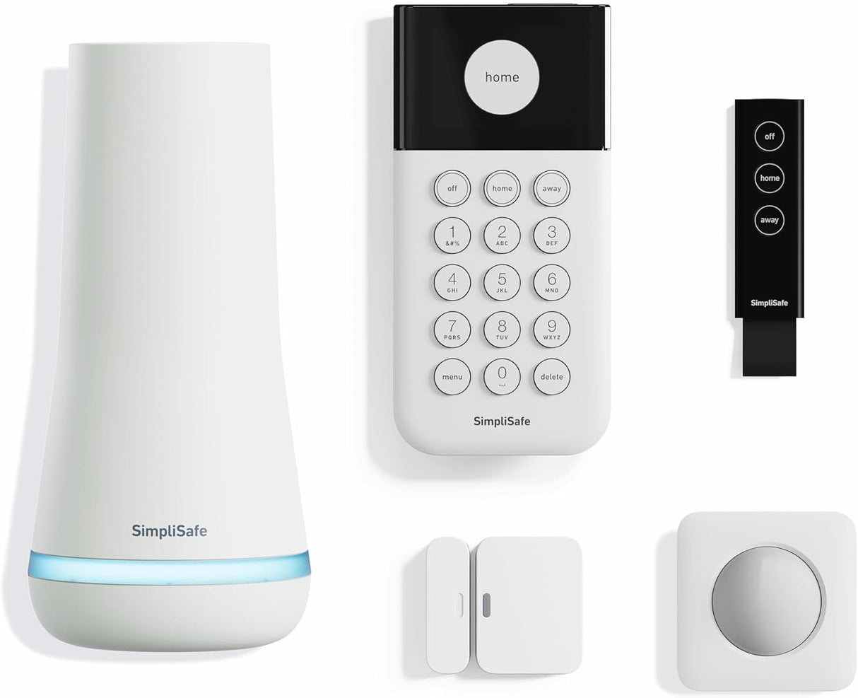 Sistema de Seguridad Inalámbrico SimpliSafe 5 Piezas, Sin Contrato