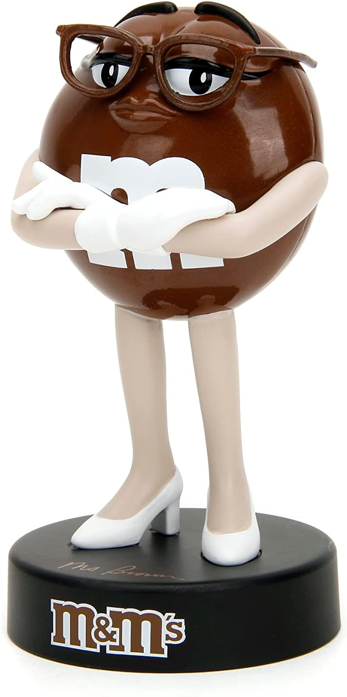 Figura coleccionable Jada M&M's 4 de hojalata para niños y adultos