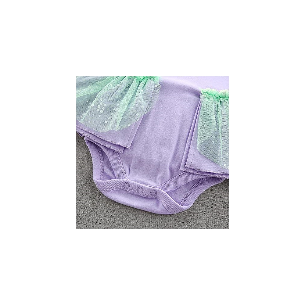 Disfraz para bebé de la sirenita para Halloween talla 3-6 m
