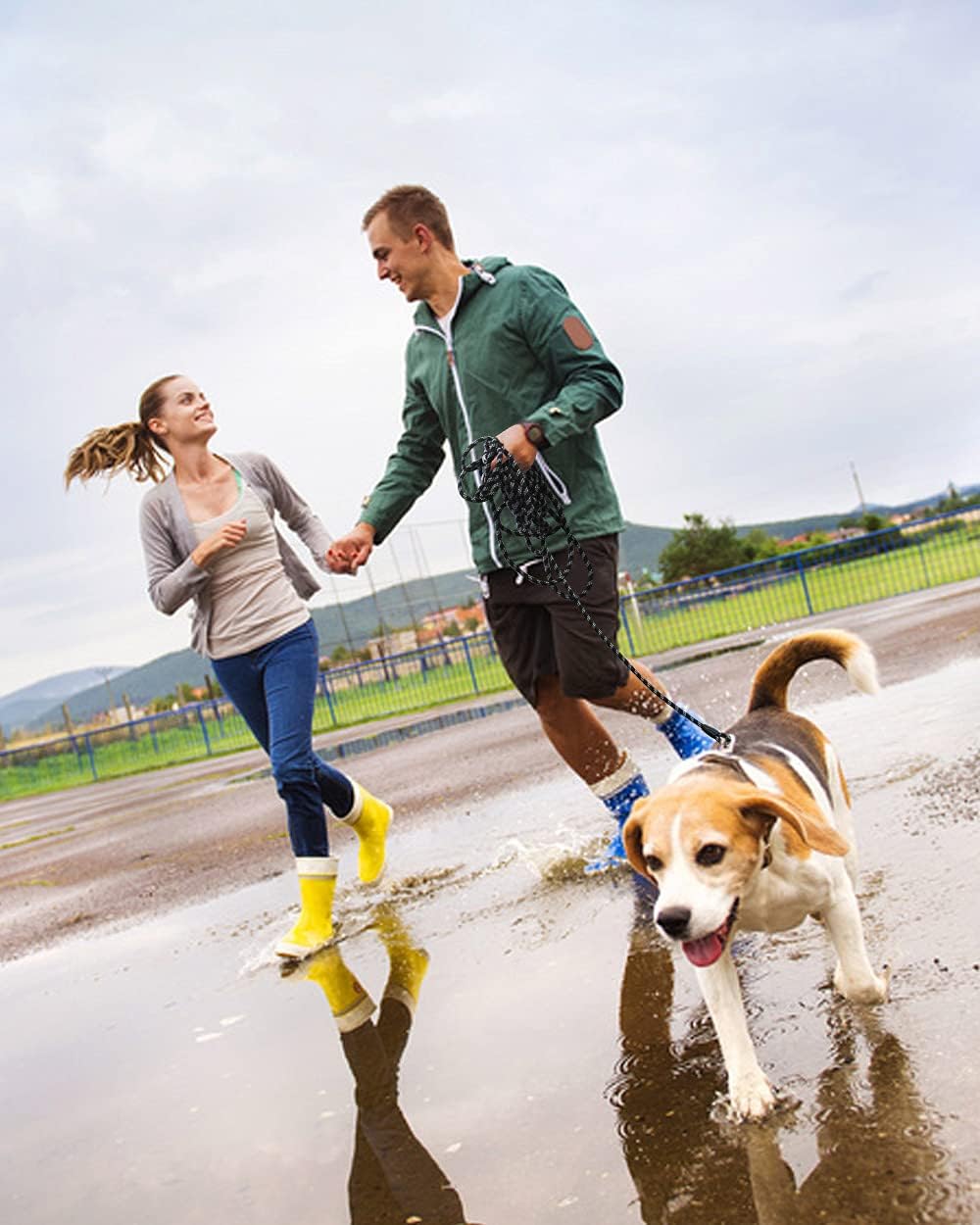 Correa Reflectante para Adiestramiento de Perros de 10FT a 100FT