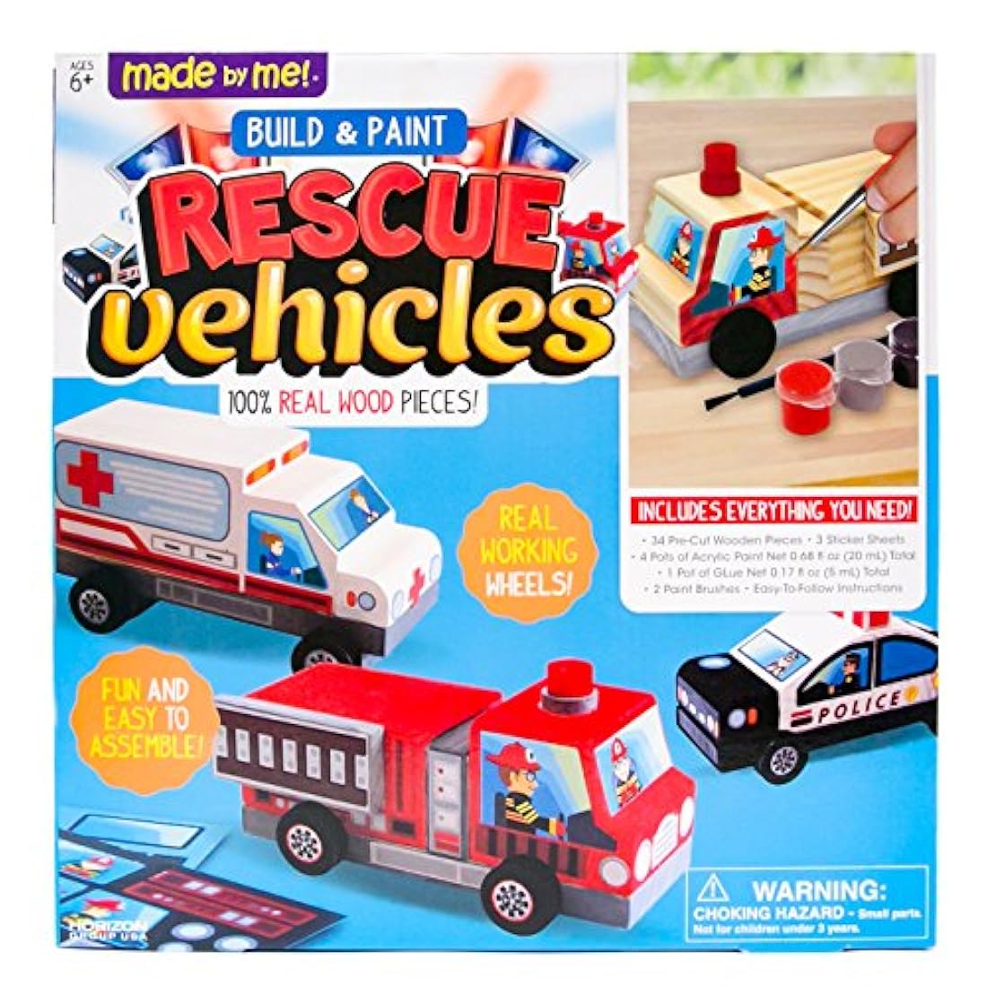 Fabricado por Me Rescue Vehículos por Horizon Group