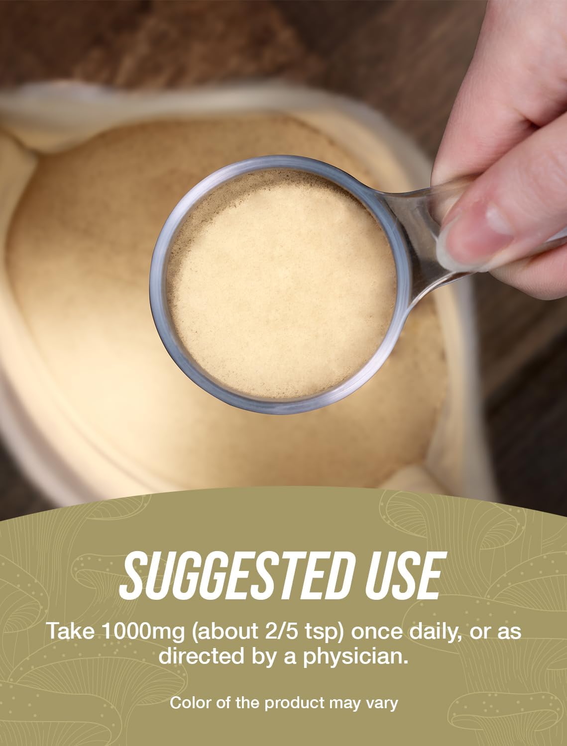 Reishi Mushroom Extract Powder - Ganoderma Lucidum, Gluten Free