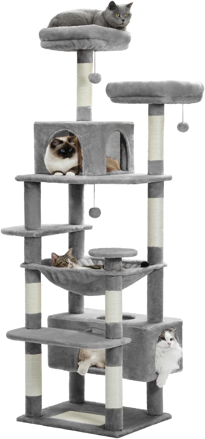 Árbol para Gatos PAWZ Road 72 con Rascadores y Condos