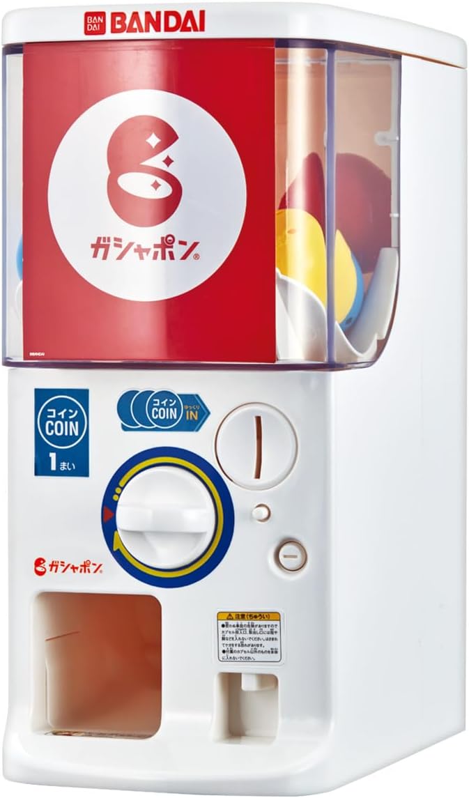 Máquina Gashapon Oficial Bandai Tri Modelo Automática