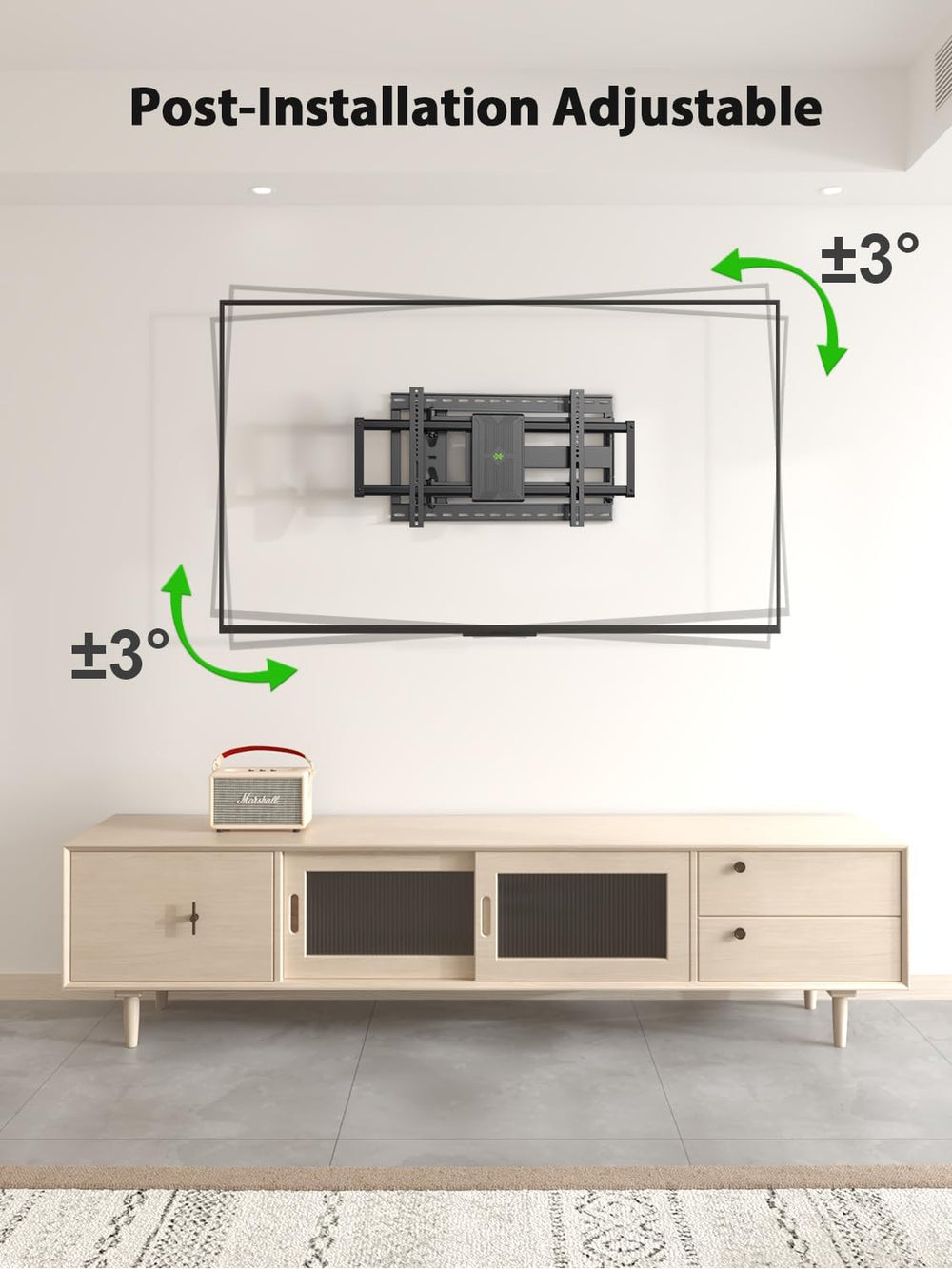 Soporte de pared USX para TV 42-90 40 extensión XML035