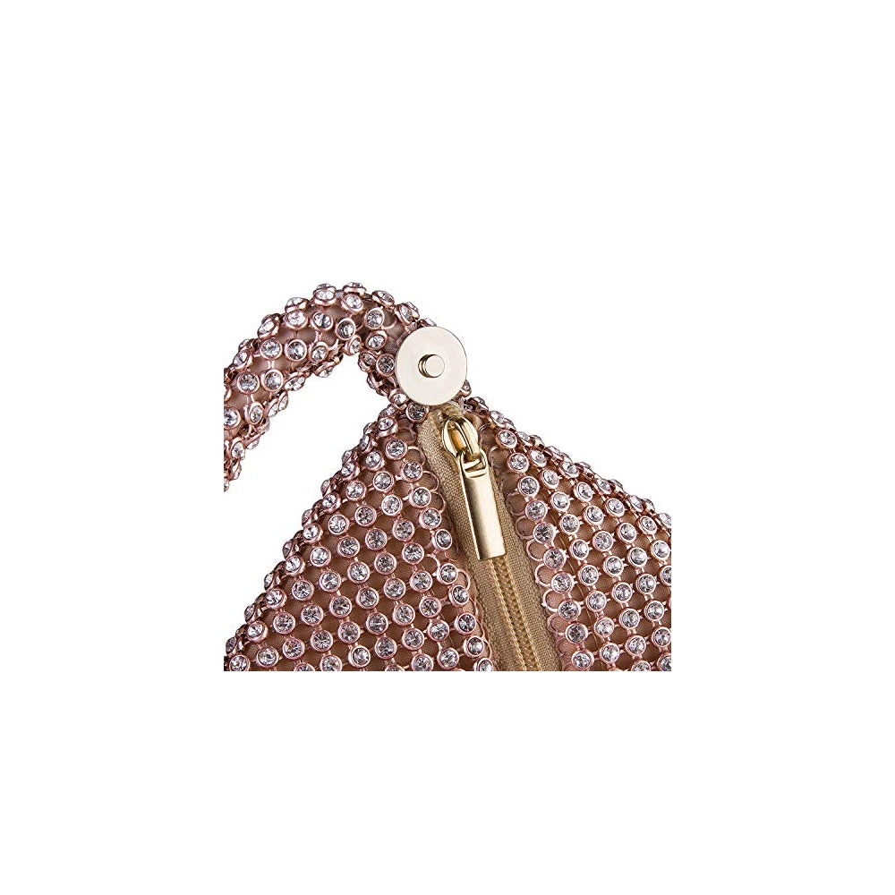 Bolsos de noche de cristal de diamantes de imitación