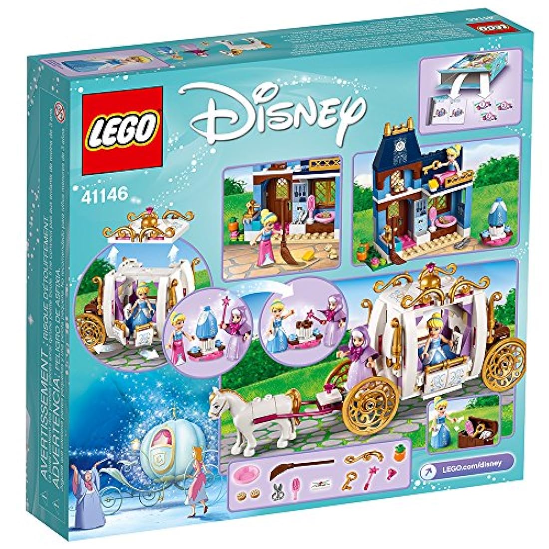 LEGO Disney Princess 41146 - Kit de construcción (350 piezas