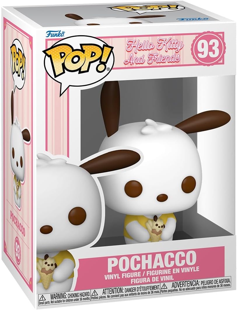 Figurita Funko Pop! Sanrio: Pochacco - Hello Kitty y Amigos