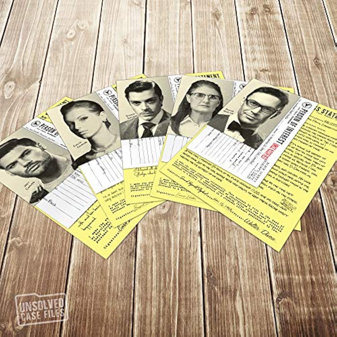 Juegos de Mesa de misterio de asesinato de caso frío