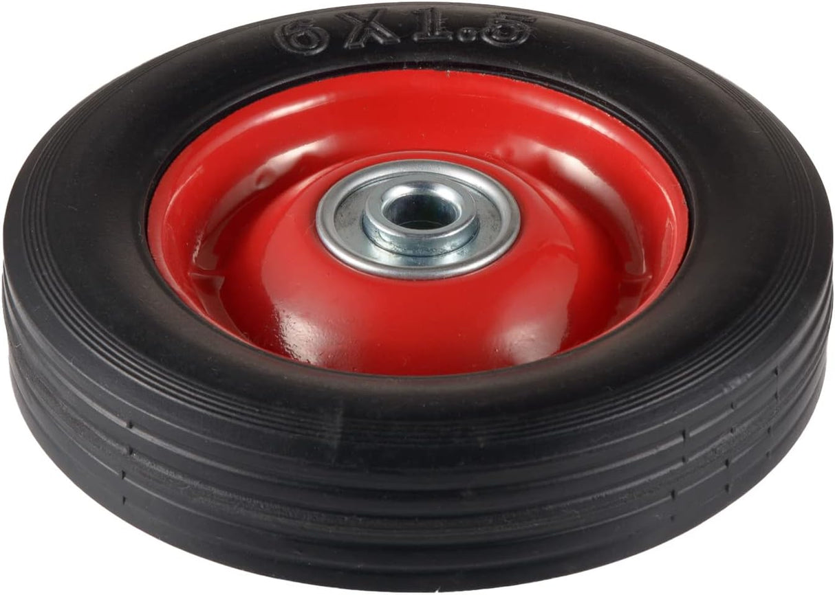 Ruedas de Carretilla 2pcs XJY001, 6in, 1.5in, Rodamientos