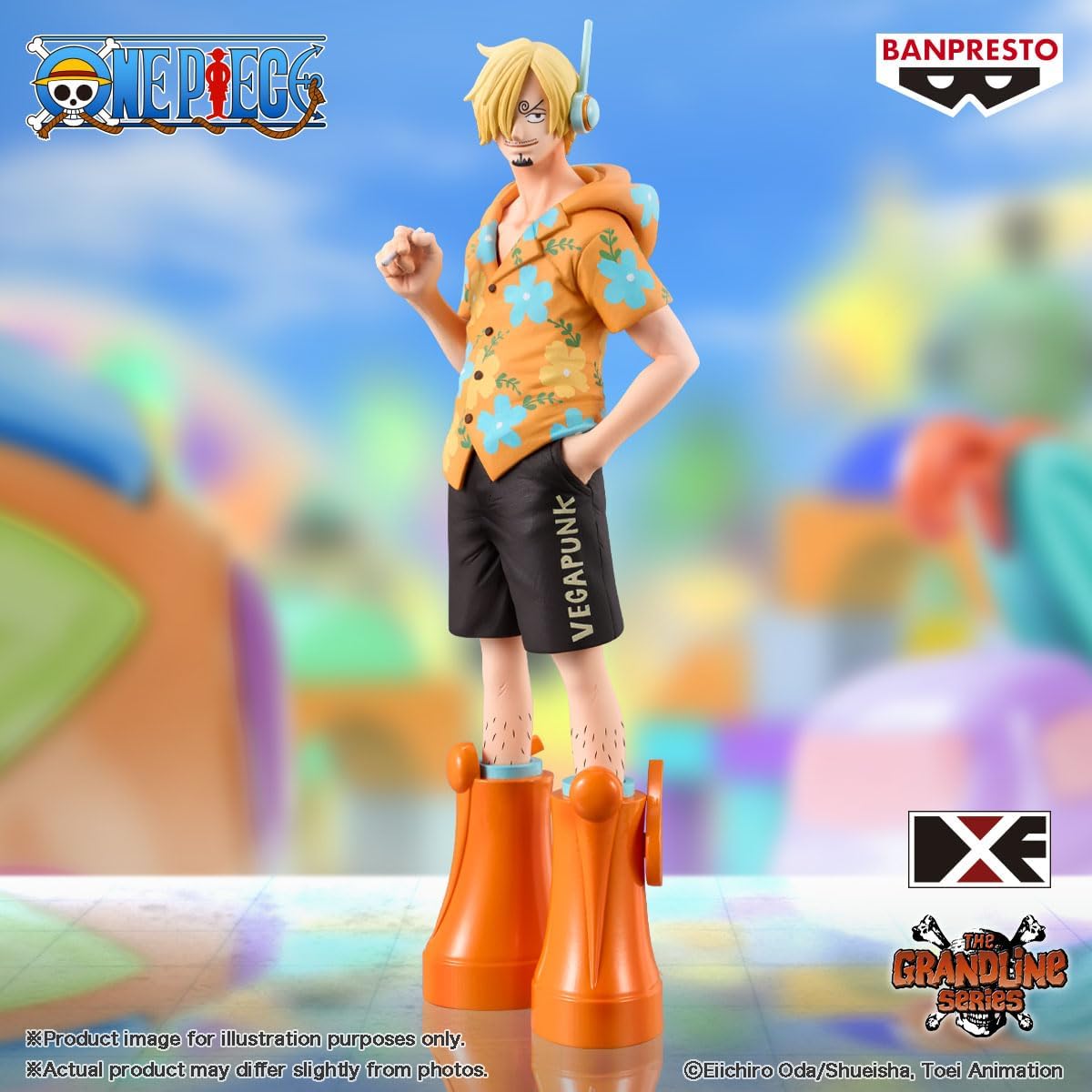 Figura Egghead Sanji - Banpresto DXF The Grandline Series