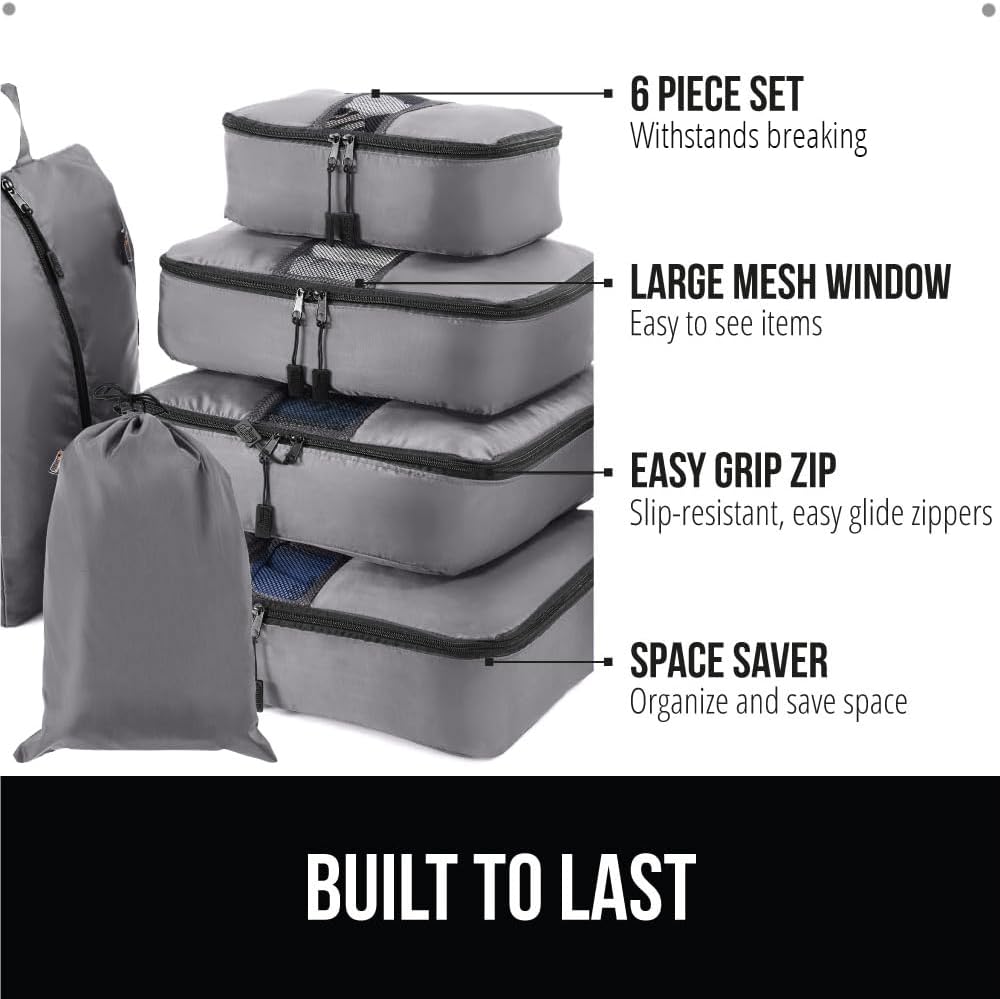 Cubes de Empaque, Organizador de Viaje, Accesorios de Equipaje