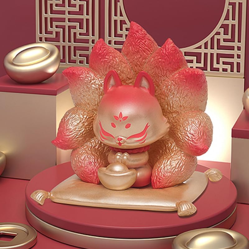 Figuras de Acción Zorro Antiguo, Caja Sorpresa, Colección 1 PC