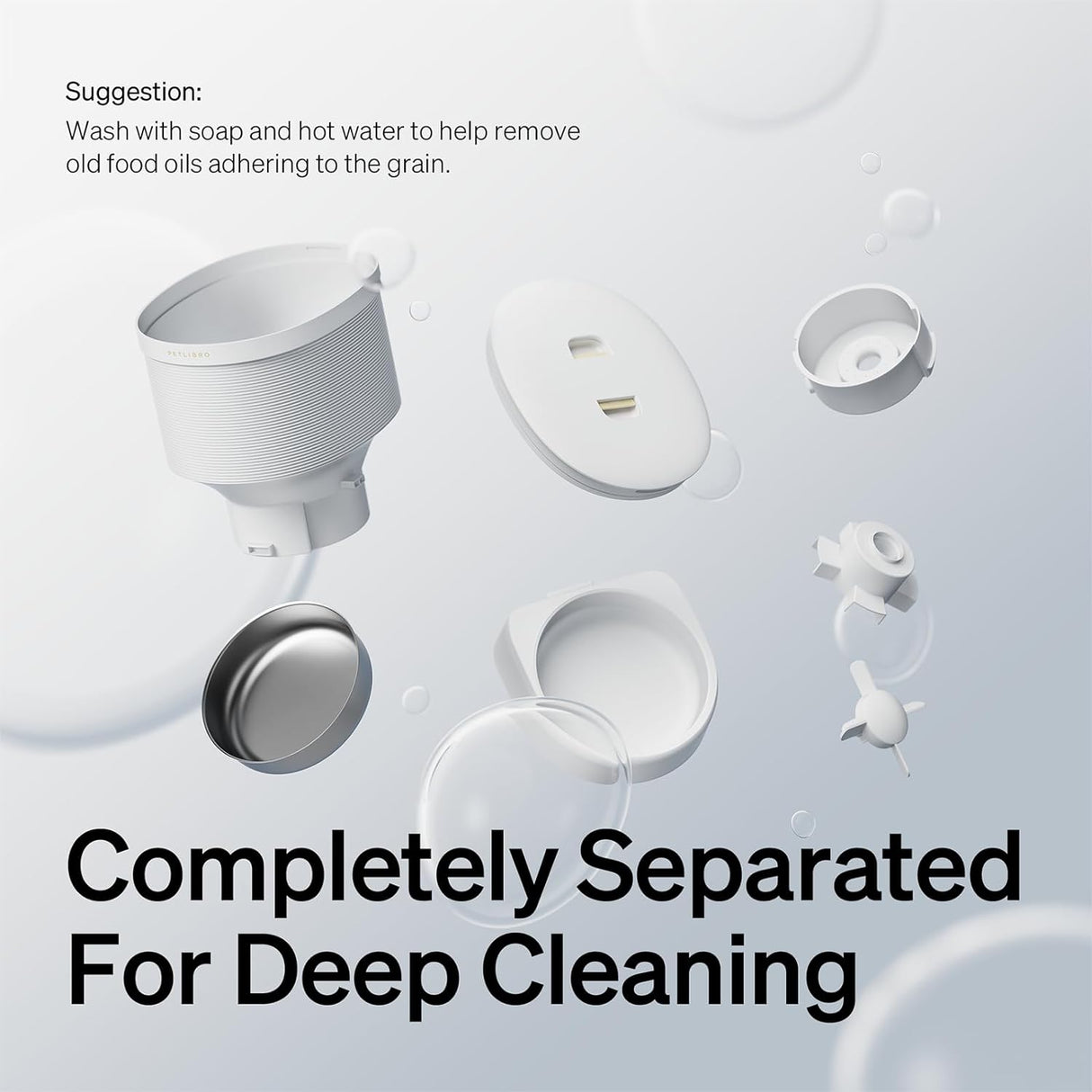 Comeder automático para gatos, Blanco PLAF107 PETLIBRO