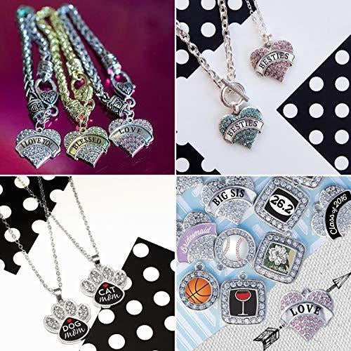 Plata Inspirada - Adorno De Encanto De Madre E Hija -